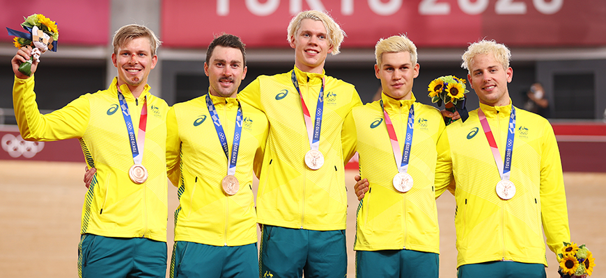 Men's Team Pursuit wins bronze