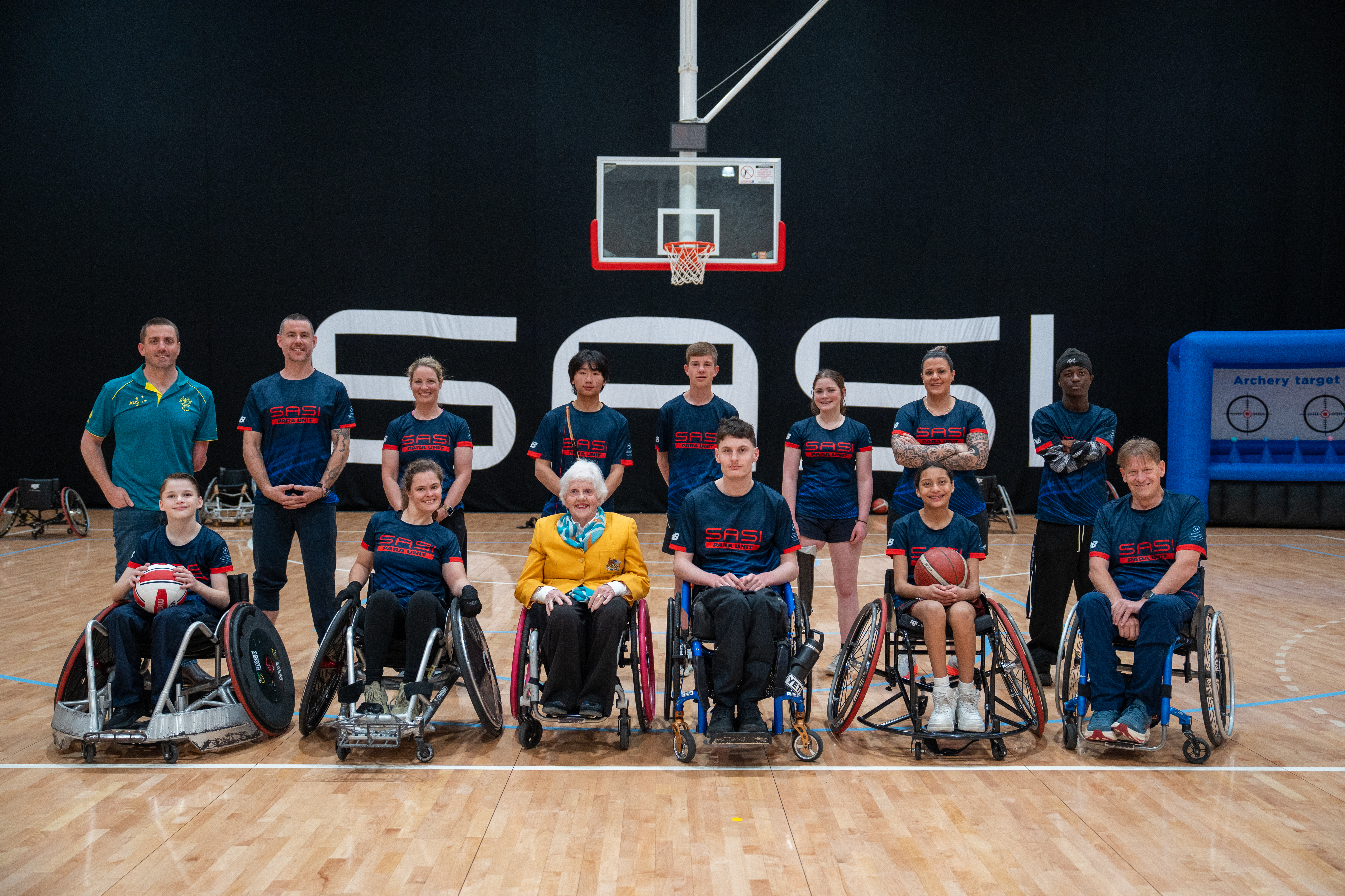 SASI Athletes in wheelchairs 